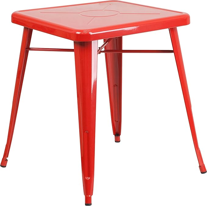 Table de bar rouge