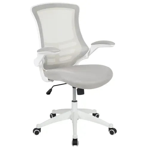Chaise de bureau pivotante Flash Grey mesh